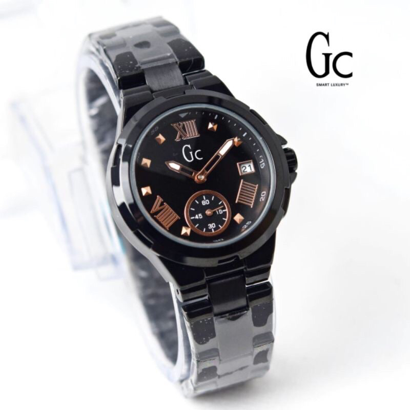 Jam Tangan Wanita Fashion Korea Style Crono Detik Bawah GC-80