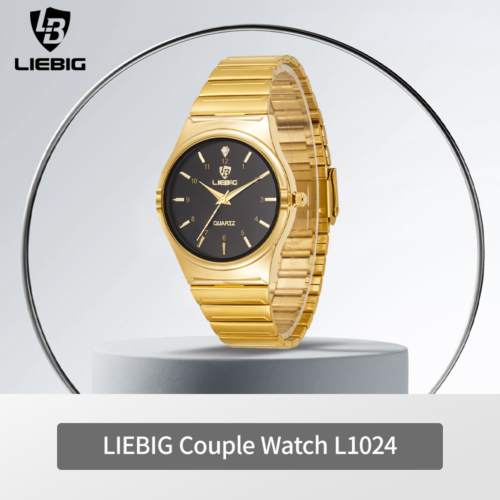 Jam Tangan Couple Anti Air Stainless Couple Watch jam couple pasangan terbaru 2023 Luminous Quartz Watch