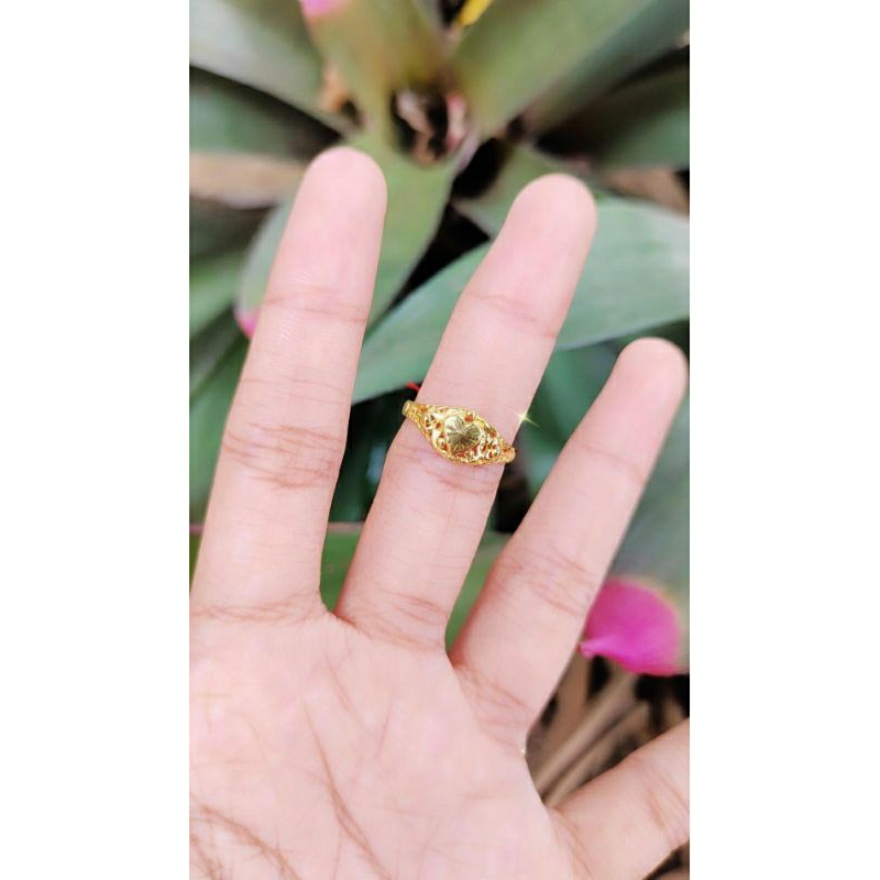 Cincin Love Model Emas Murni 99