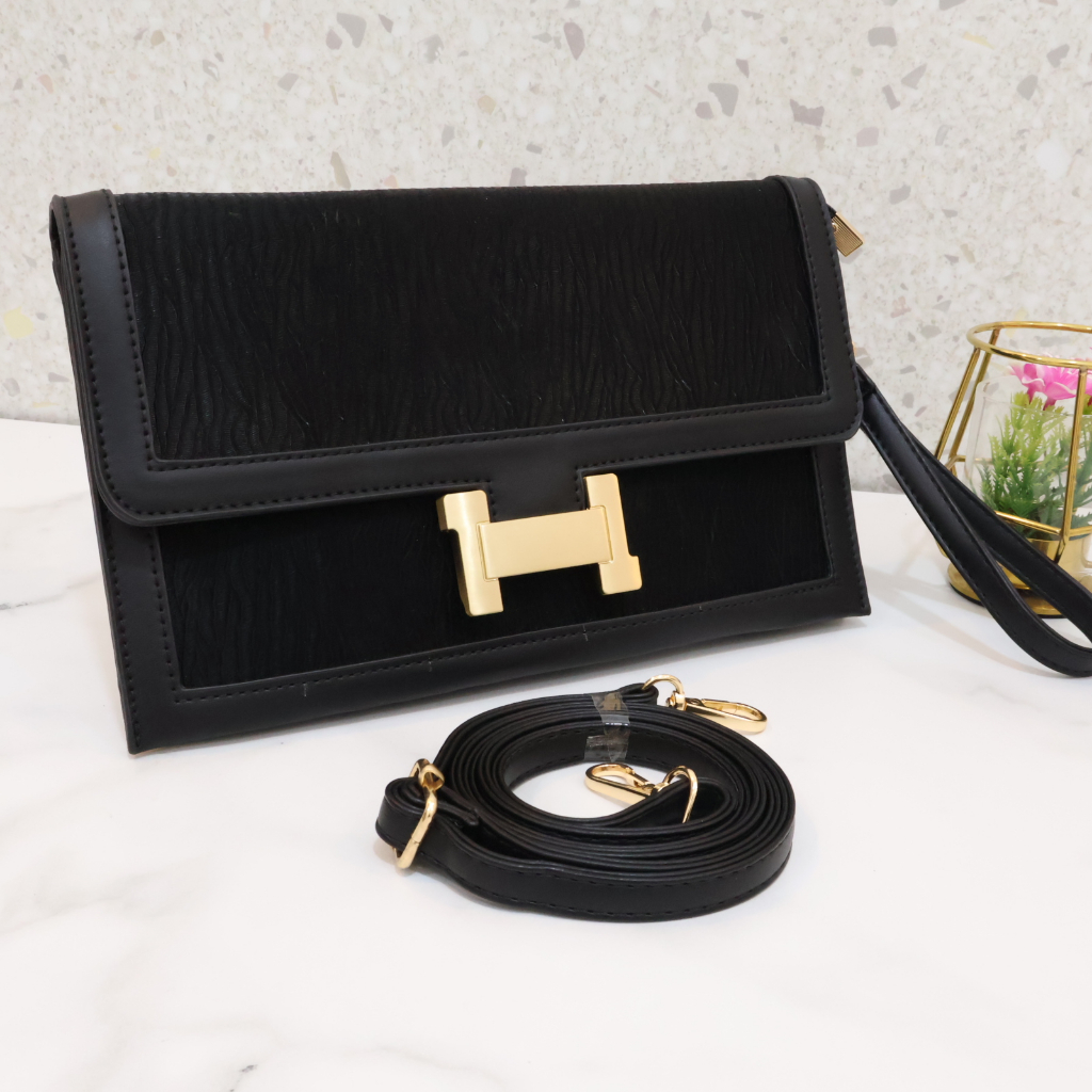 [ NEW ] Tas Clutch Wanita H301 - SNR Size 27cm