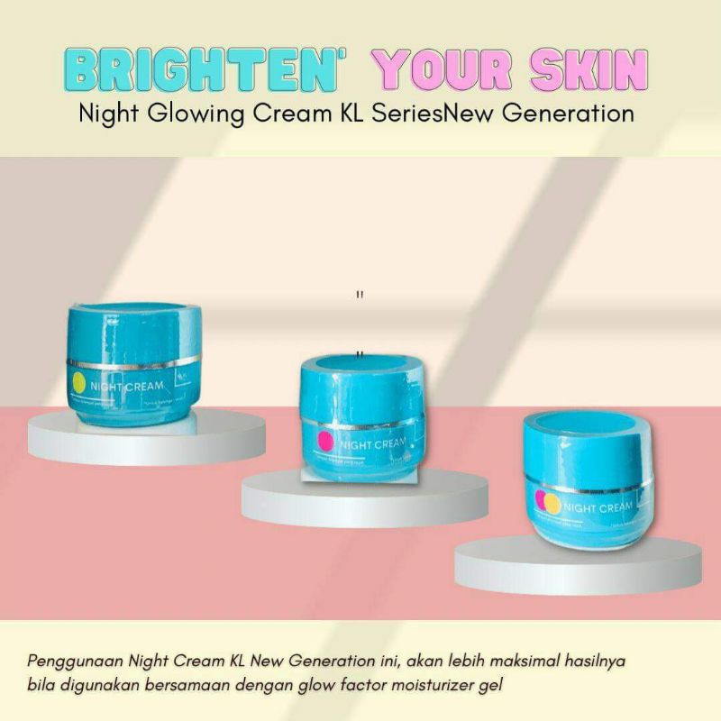 BBSC Night Cream KL Series 10gr