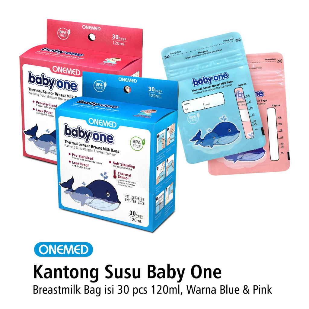 Kantong ASI Breastmilk Bag 100ml Box 30pcs OJ2