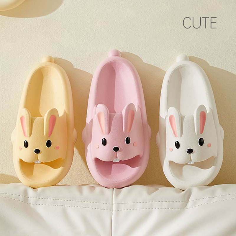 Sendal Anak anak Kelinci Karet Slippers EVA Anak Laki-Laki Dan Perempuan Rabbit Import Sendal Gambar Kartun Lucu Size 30-35