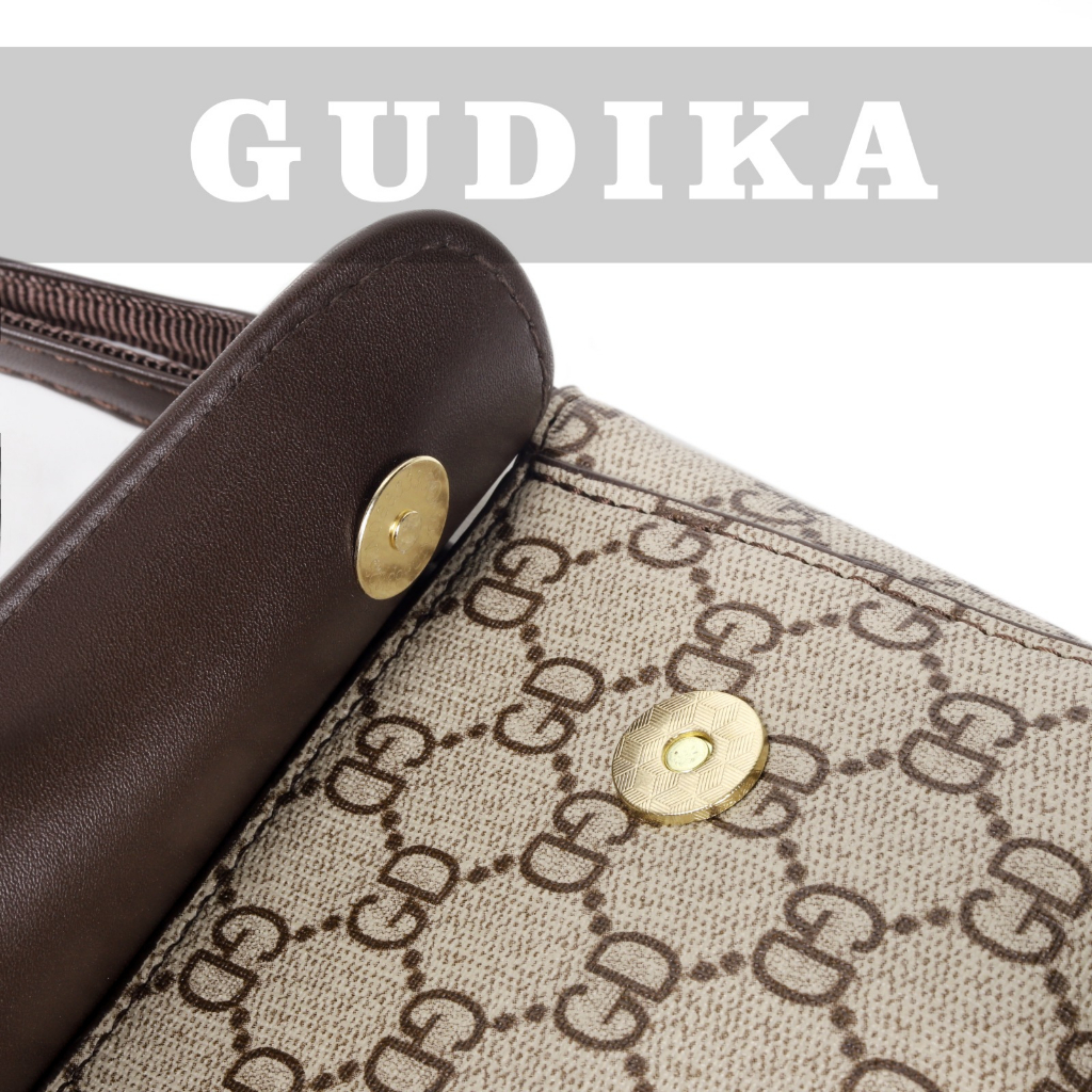 GUDIKA Slingbag 5320 - Tas Wanita Anti Air OOTD Harian Korea Style - Tas Selempang Kekinian Import Original Terbaru - sling bag - shoulder bag - tas bahu - tas kulit - tas batam - tas pesta kondangan