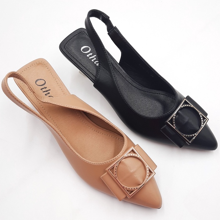 Otha Shoes H596 OFD - Heels Tali Wanita Hak 5cm