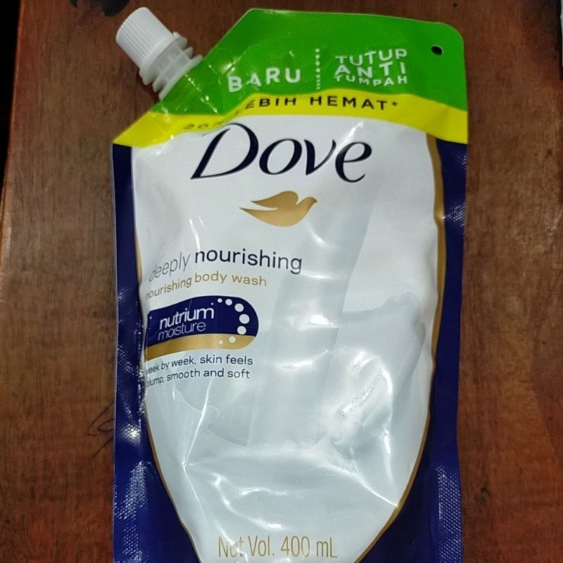 Dove deeply nourishing body wash (sabun cair refil) 400ml