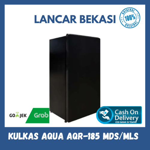 Terbaru Kulkas 1 Pintu AQUA AQR-D185 MDS/MLS Low Watt (145 Liter) - GARANSI RESMI