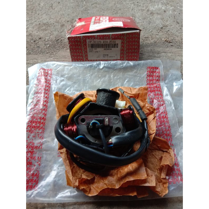 Spul Stator Set Honda Supra 100 Supra X 100 Original Federal
