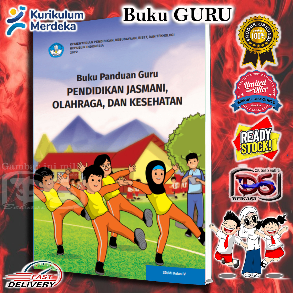 Buku Guru KuMer PJOK Kelas 4 SD