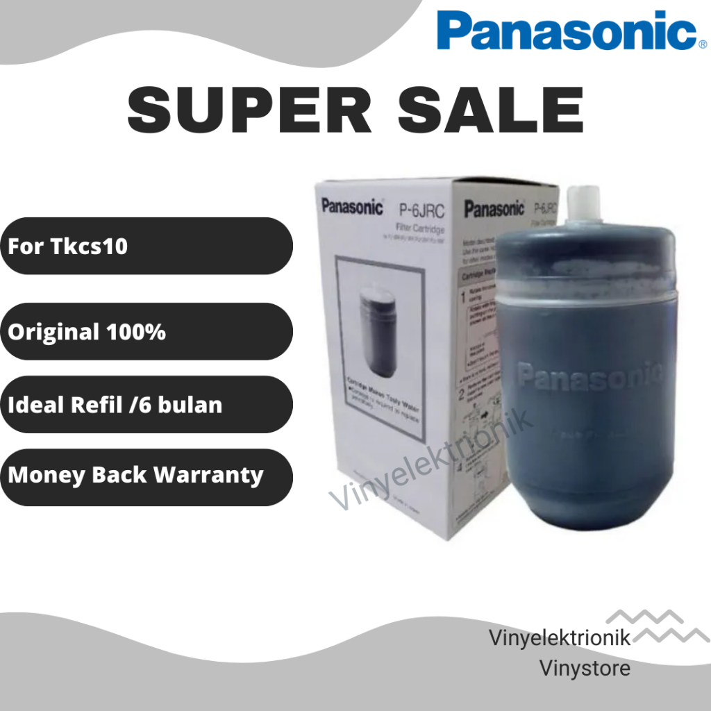 Filter cardridge Panasonic P-6JRC Saringan Air Water Purifier / Air Purifier P6JRC