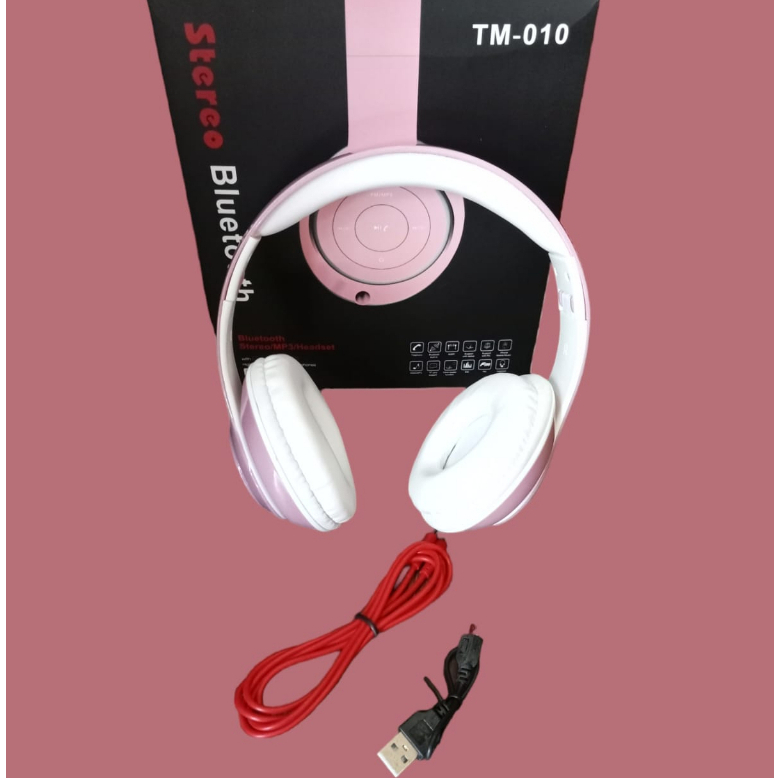 HEADPHONE BLUETOOTH HEADSEAT WIRELLES TM 010