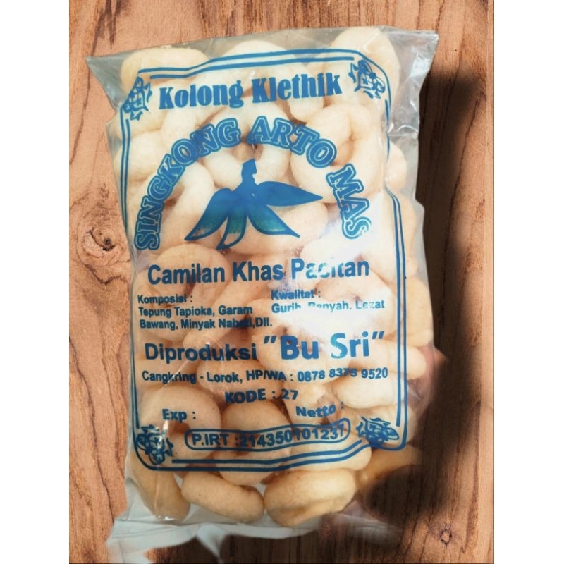 

kolong klethik khas pacitan