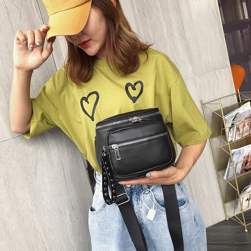 Tas Waistbag Wanita Import Fashion 8334