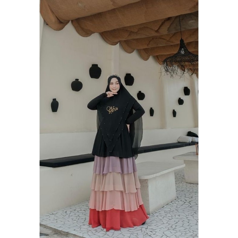 Hikari gamis premium Qaireena