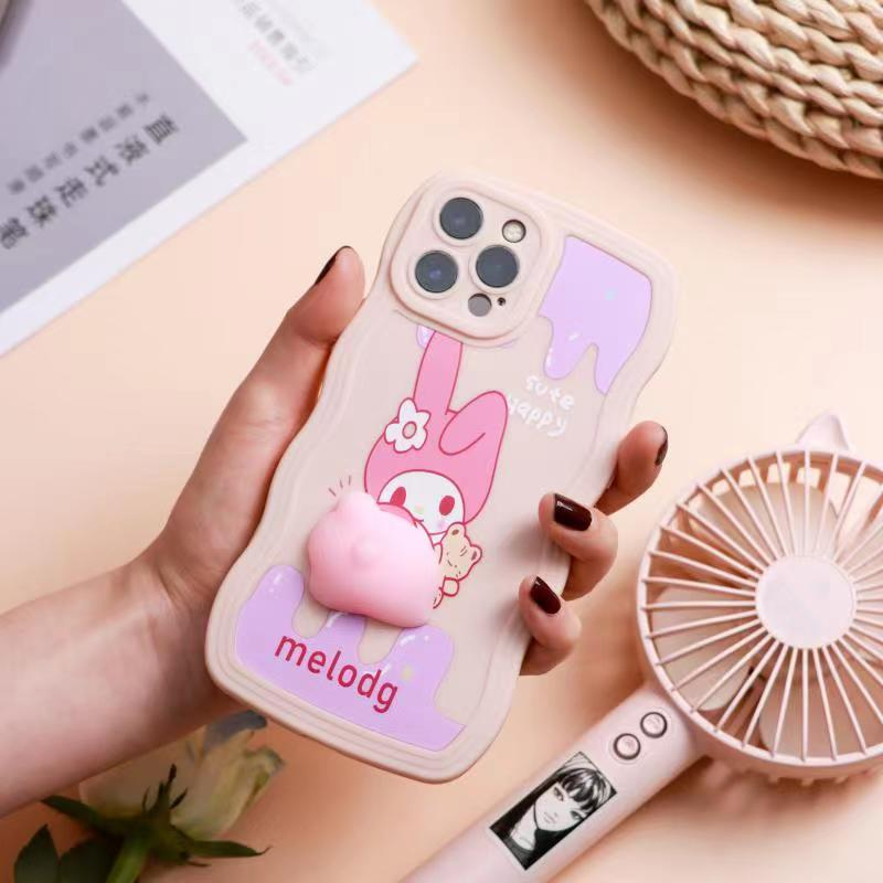 SILICON CASE HP SOFTCASE HANDPHONE WAVE SQUISHY CUTE OPPO/REALME