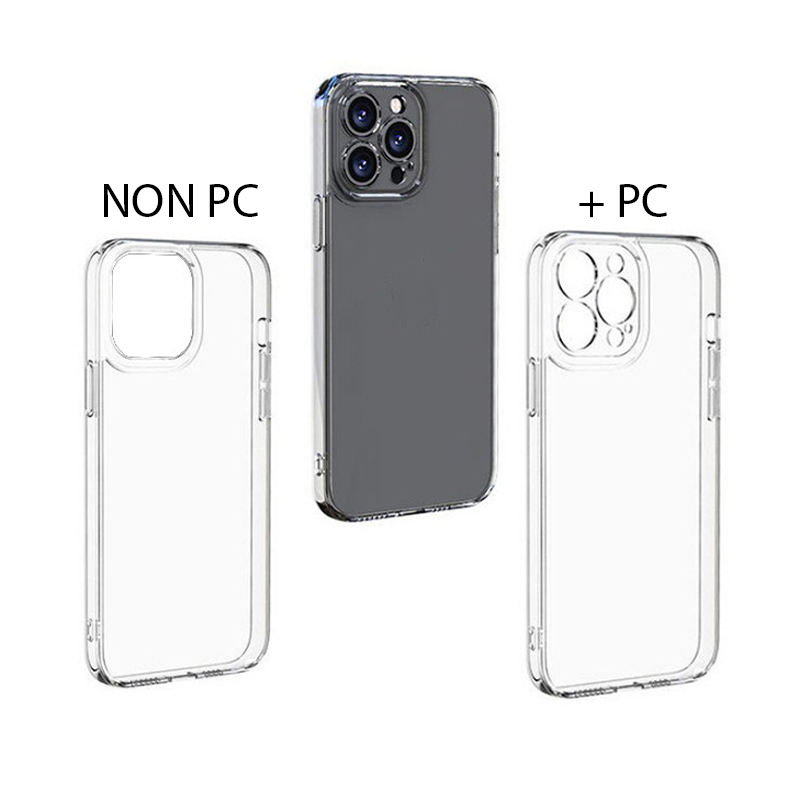 Clear Case Huawei Mate 30 Pro - P40 Pro - P30 Pro - P30 Lite - Honor 20 Pro - Nova 7 Plus + Protector Camera Kamera Soft Tpu Casing Transparant