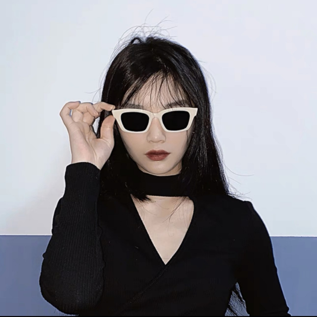 Kacamata Fashion Unisex Kaca Mata Vintage Retro Korea Sunglasses untuk dewasa dan anak-anak Import