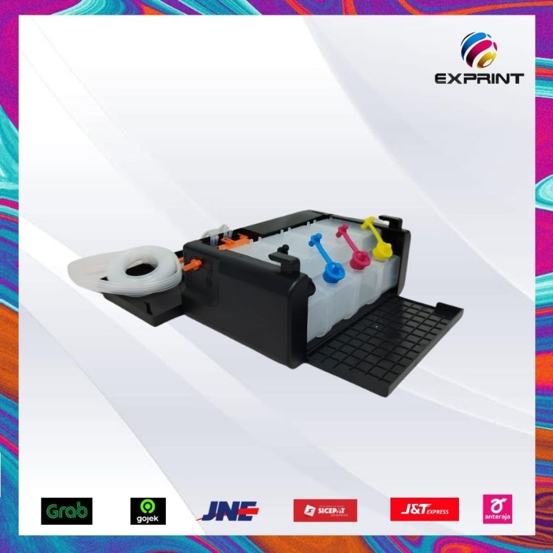 Tabung Infus Printer Box+Tinta Premium 4 warna