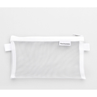 

Stationary Kotak Pencil Tempat Pensil Jaring Transparant Polos Import Tas Pulpen Portabel PGF