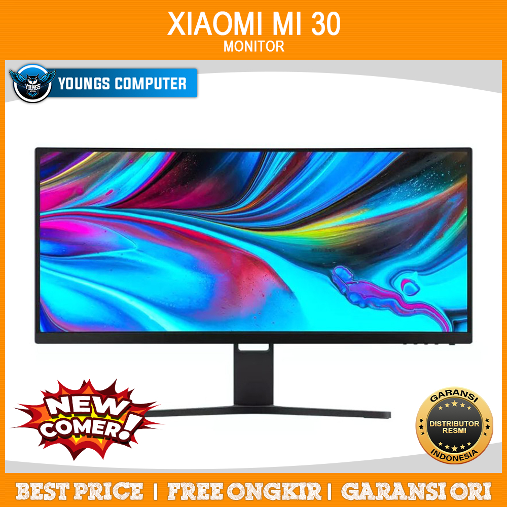 Xiaomi Mi 30&quot; Curved 2K 200hz 1800R UltraWide 2560x1080 Gaming Monitor