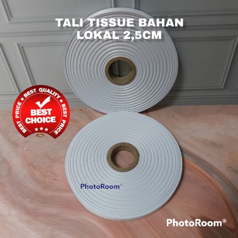 

Tali Lanyard Tissue 2,5cm Bahan Lokal Printing Sublim 2,5cm Tali Tisu 2,5cm