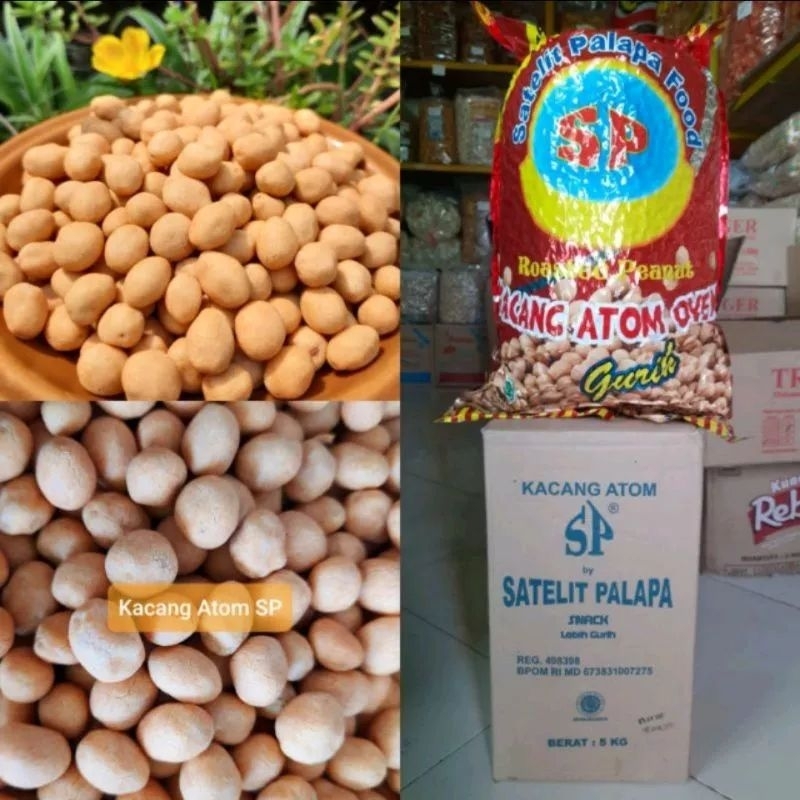 

kacang atom manis satelit palapa 5kg