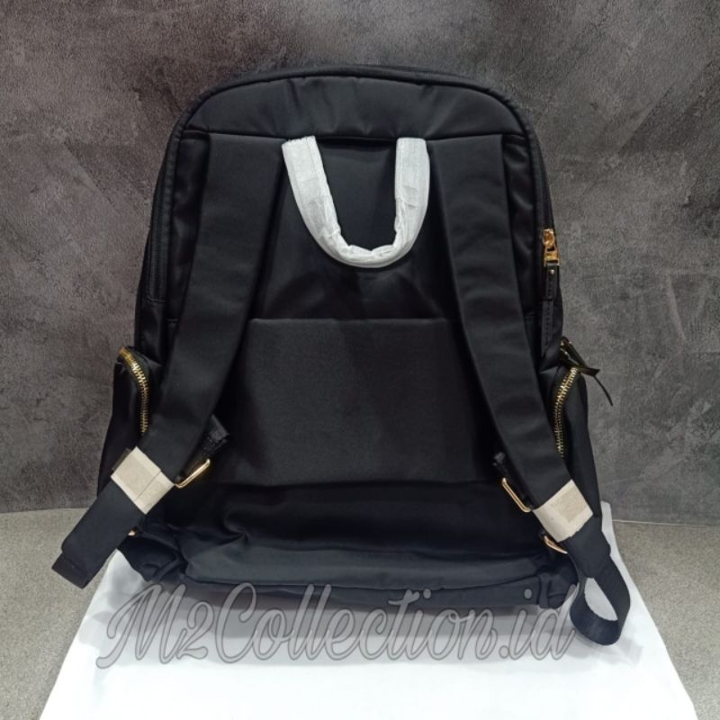 Tas Ransel Tumi Voyageur Calais Black Backpack Wanita Super Premium Quality