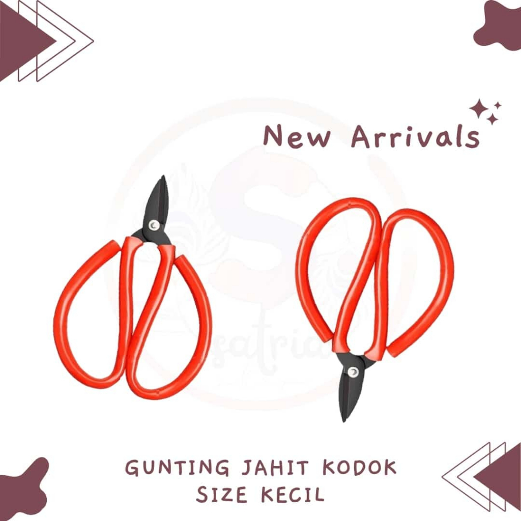 GUNTING KODOK BESAR 7KECIL/GUNTING KAIN/GUNTING SERBAGUNA