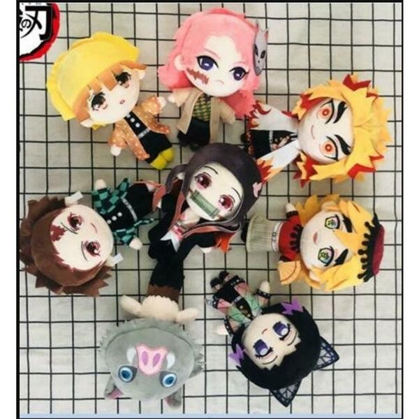 Mainan Boneka Demon Slayer Boneka Kimetsu No Yaiba 20cm Kamado Nezuko Agatsuma Zenitsu Kamado Tanjir