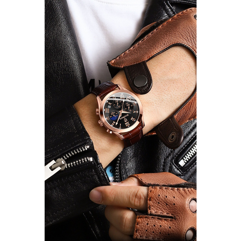 jam tangan BOSINDO C23 jam tangan unisex pria - wanita terbaru kekinian korea Jam tangan pria mewah 