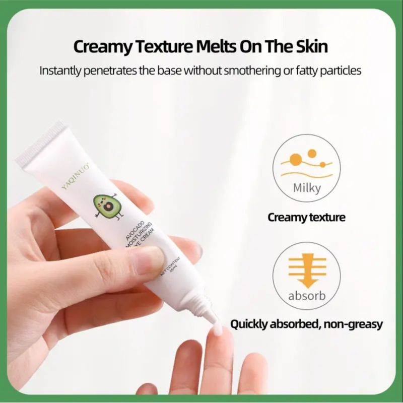 AVOCADO EYE CREAM MOSTURIZING ELASTIC KRIM MATA PANDA