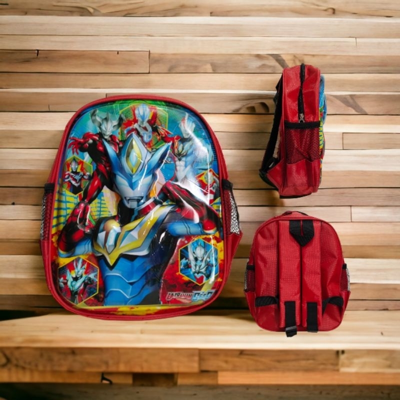 Tas Rangsel Anak Paud Stumble Guys Tas Sekolah Cowok Gambar Timbul Lampu Led