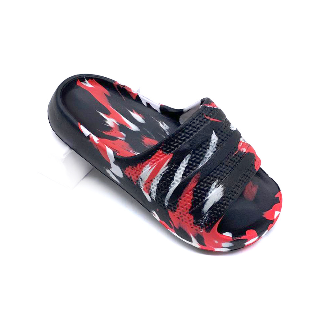 Sandal Slip On Sandal Pria Dewasa Bahan Karet Anti Licin Terbaru Motif Loreng Uk.35-44