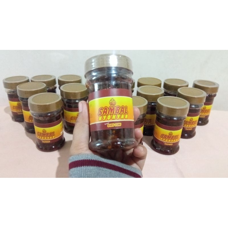 

Sambal Nyonyah variant Baby Cumi