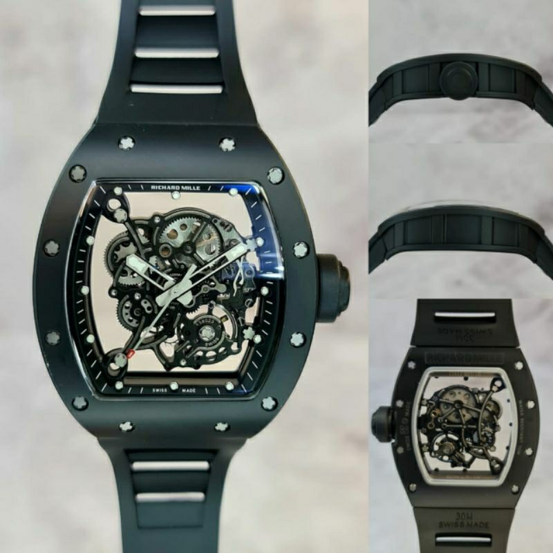 Jam tangan Pria Ceramic 055 Bubba Watson BBR Factory Automatic Swiss