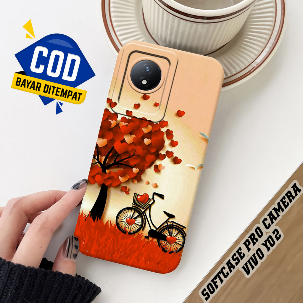 Case Vivo Y02 Softcase Vivo Y02 pelindung Belakang Vivo Y02 Casing Vivo Y02  Pelindung Handphone Vivo Y02  kesing Vivo Y02  Kondom Handphone Vivo Y02 Aksesories Handphone Vivo Y02  [R71]