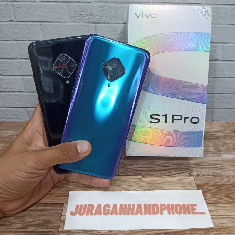 Vivo S1 Pro Ram 8GB Internal 256GB 8/256GB 8/128GB Hp Second Seken Bekas Bergaransi