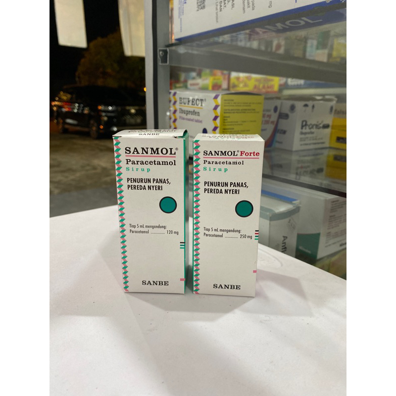 Sanmol Sirup /Sanmol Sirup Forte / Obat Demam Anak/ Paracetamol Anak