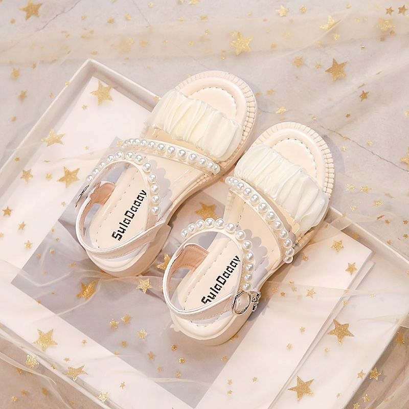 Bobozai Sandal Sepatu Anak Cewek Import sepatu mutiara Sepatu putri K007