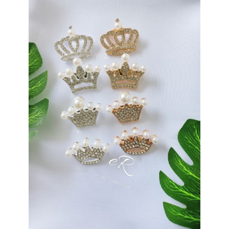 BROSS MAHKOTA MUSLIMAH / BROS CROWN GOLD SILVER EMAS PERAK