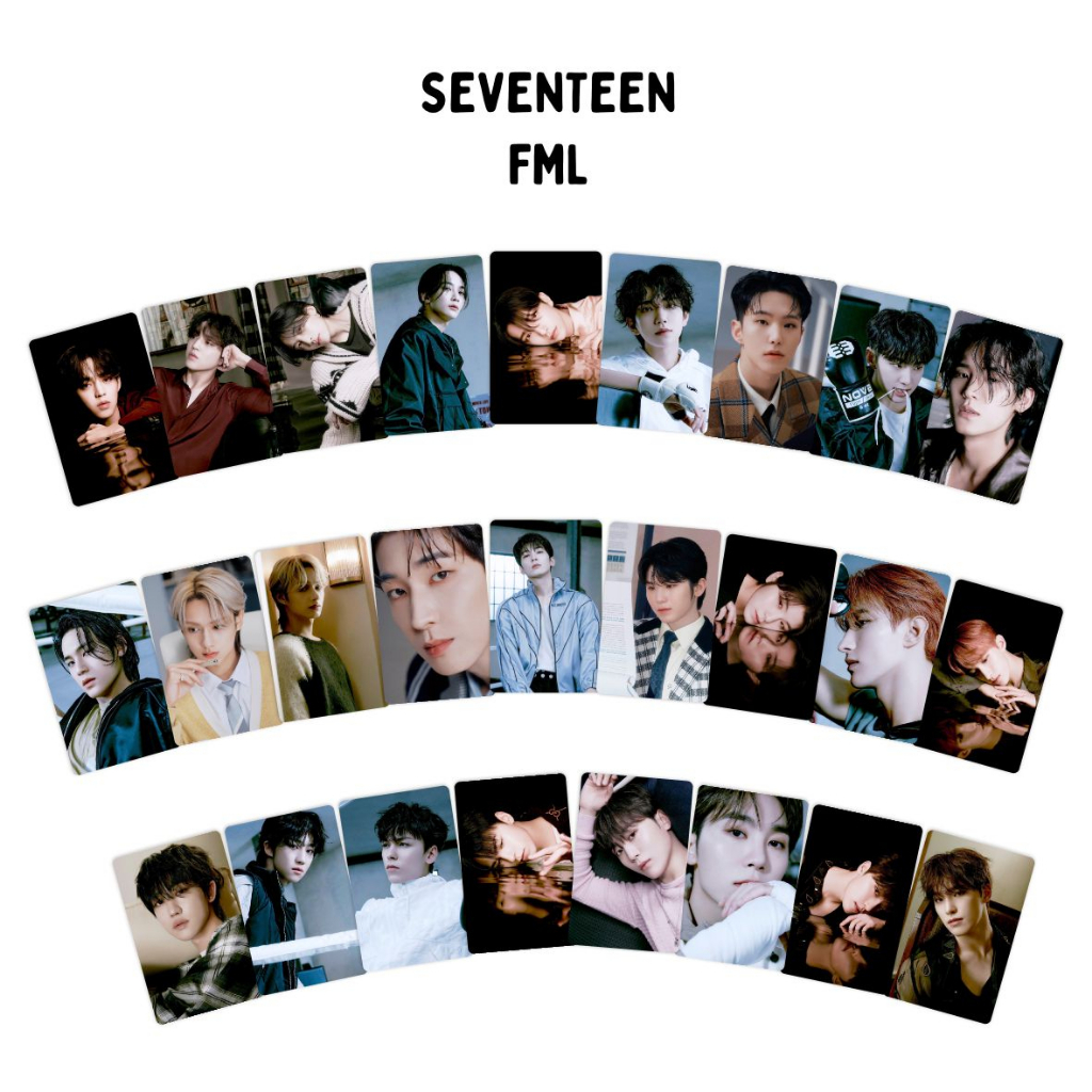 [1 SISI] Photocard Seventeen FML Isi 26 pcs Unofficial