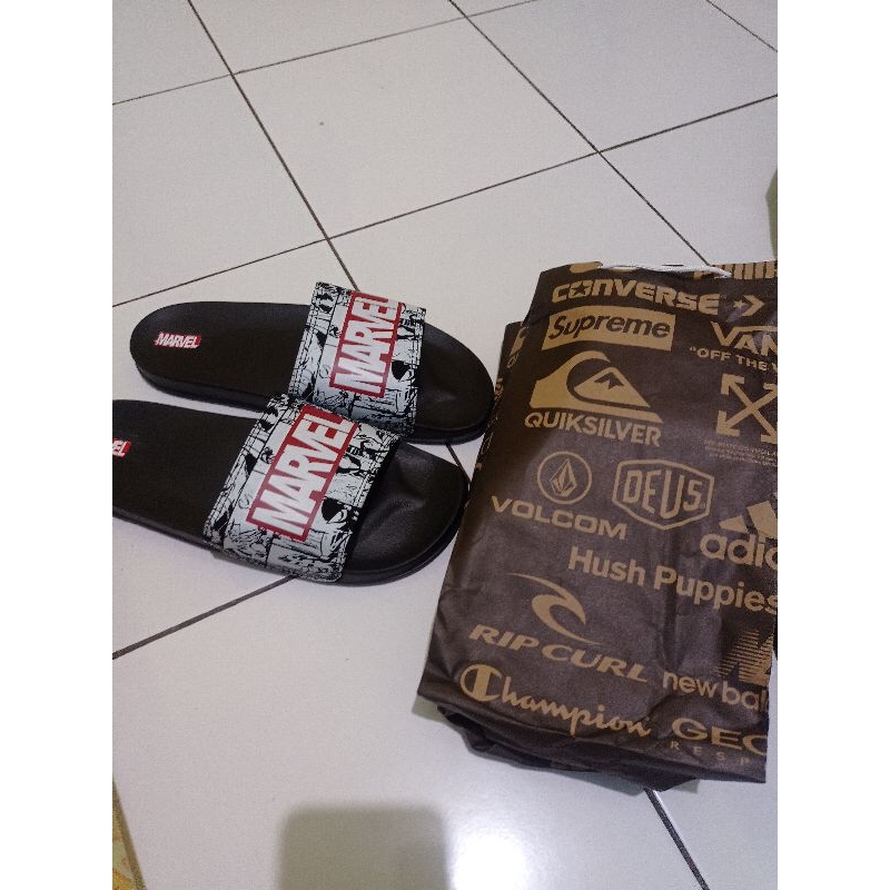 sandal Marvel baru beli salah ukuran