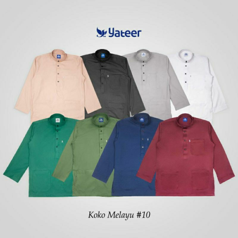 baju koko pria dewasa lengan panjang taqwa distro premium keren kekinian size ukuran s m l xl warna 