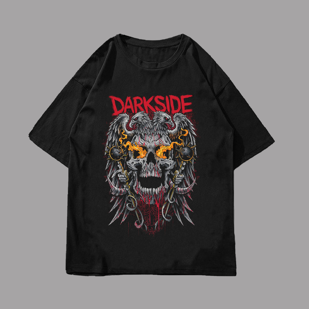 (oversize) kaos darkside oversize vintage tee
