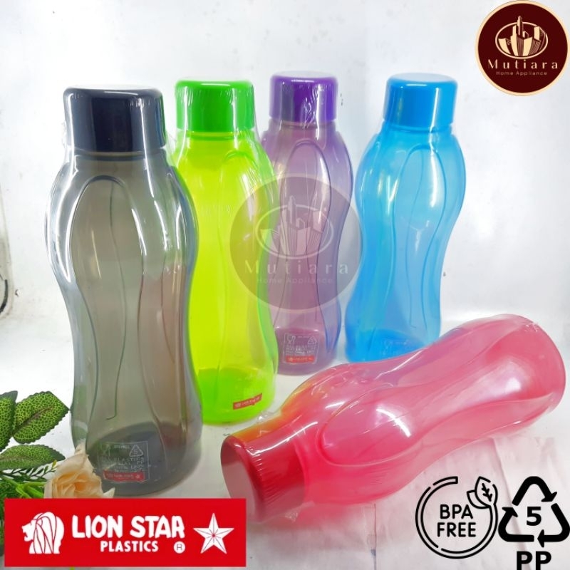 Lion Star Botol Minum Hydro| Botol Minum Anak | Botol Minum 600 800 1000 ml | Botol Plastik | Botol Minum Minimalis | Botol Minum Warna Bening Transparan | Hydro Bottle Air Minum