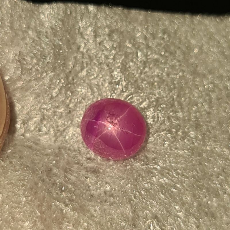 Natural Ruby star 2.7crat mantap murah