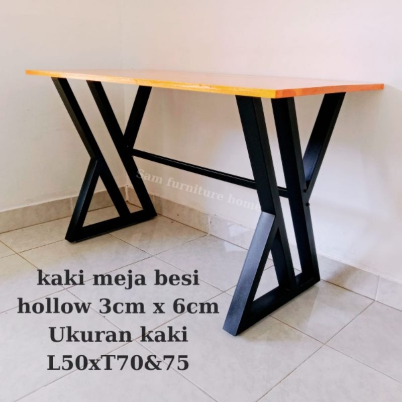 Kaki Meja/ Kaki Meja Besi /Kaki Meja Besi Hollow/Meja Belajar /Meja Latop