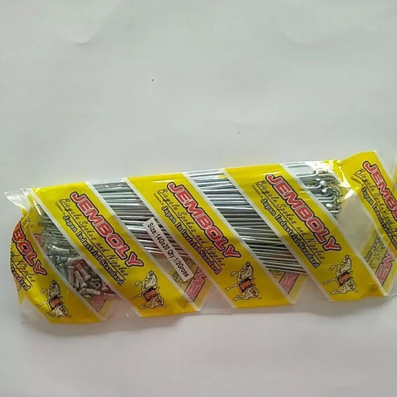 Ruji Jari-jari Sepeda 20 inch BMX Lipat Minion 187mm