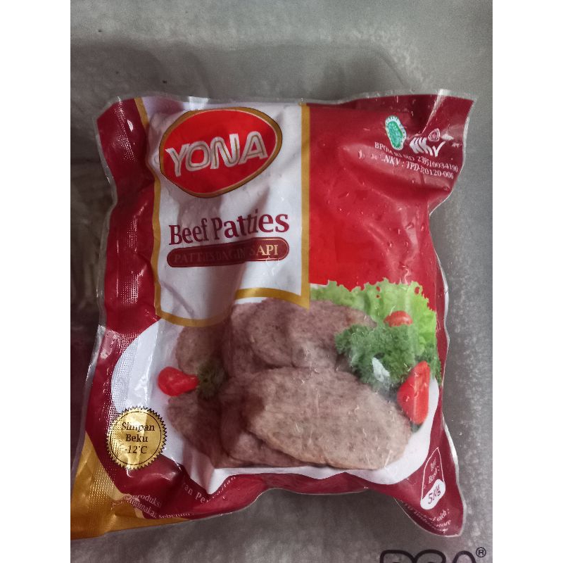 

yona beef patties 500gr