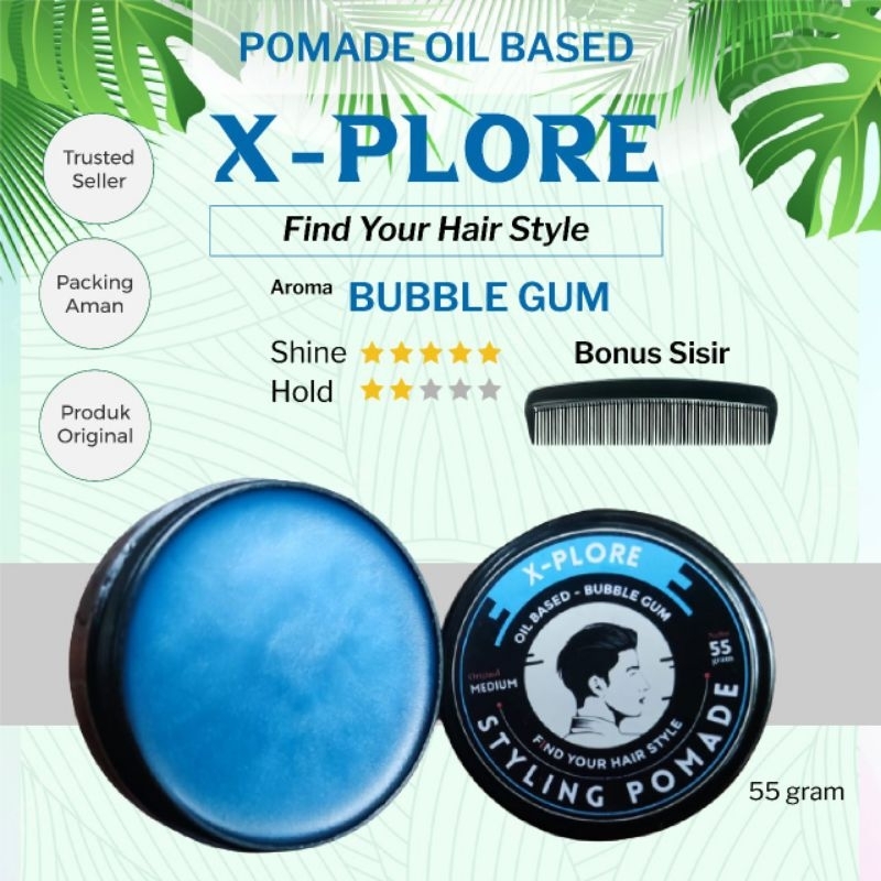 POMADE GROSIR X-PLORE STYLISH MIN ORDER 10 PCS FREE SISIR